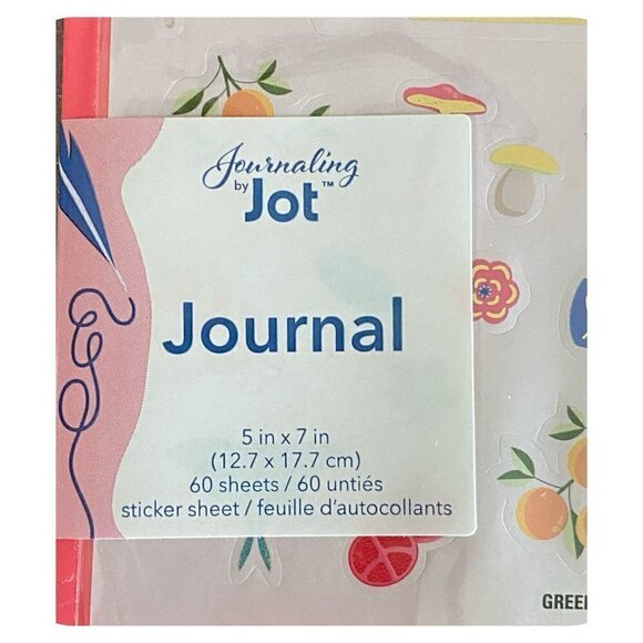 JOT 5x7 Journal w "Let the Sun Shine In" Sticker Pack / JOT 10-Pc Gel Pens SET - Picture 3 of 9